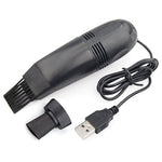 迷你 USB 桌面鍵盤吸塵器附刷子