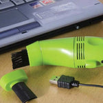 迷你 USB 桌面鍵盤吸塵器附刷子