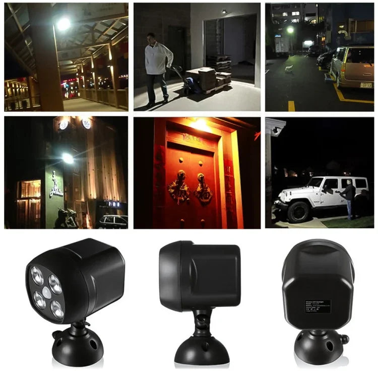 3W 4顆LED SMD 3535戶外照明無線動作感應戶外聚光燈 LED 壁燈