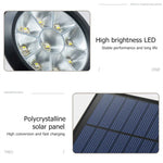 9 LED 太陽能花園燈 LED 戶外花園可調 IP65 防水燈，彩色變換，暖白光 + 白光