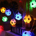 足球燈串 KTV 創意 LED 裝飾燈，1m 10 顆 LED，2m 20 顆 LED，3m 20 顆 LED