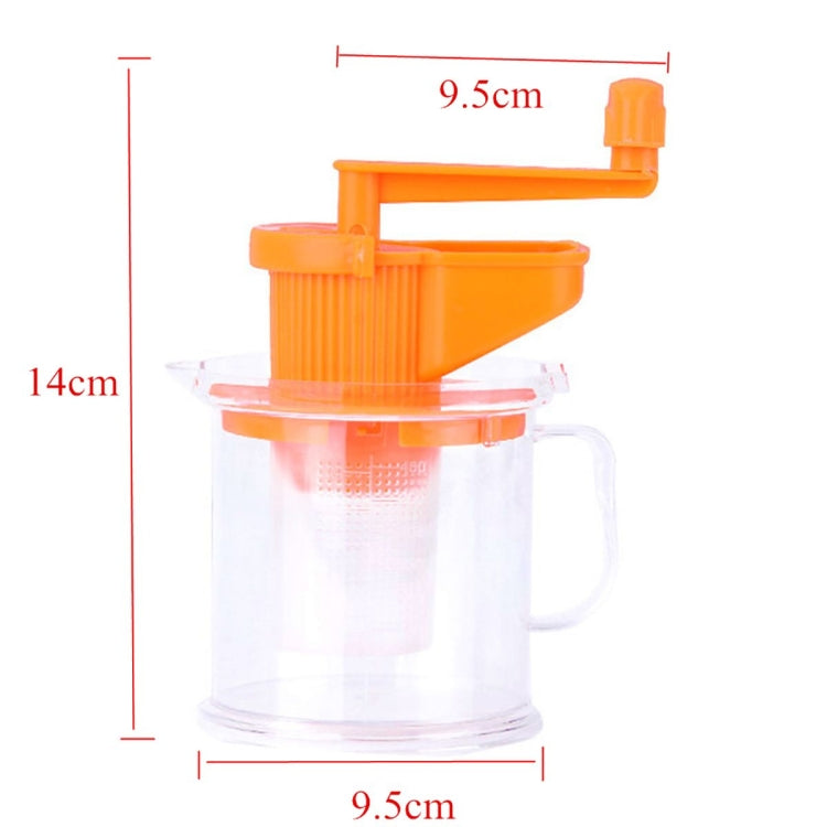 手動黃豆榨汁機 水果蔬菜手壓榨汁器，手動黃豆榨汁機