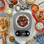 BOH-C305 廚房不鏽鋼液晶電子秤，規格：3kg/0.1g，3kg/0.1g