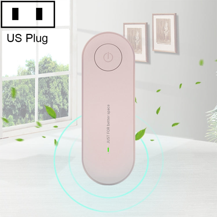 迷你負離子空氣淨化器煙霧 PM2.5 去除廁所廚房空氣淨化器，美國插頭，歐洲插頭