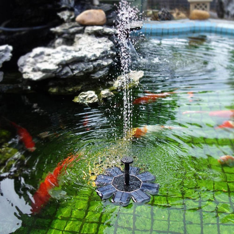太陽能花瓣噴泉漂浮噴泉池塘花園裝飾，太陽能花瓣噴泉