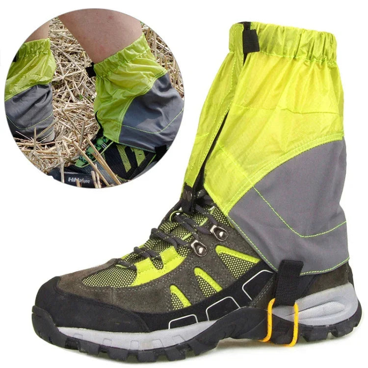 戶外登山防沙防水防撕裂護腿套，護腿套（黑色），護腿套（藍色），護腿套（綠色），護腿套（橙色）