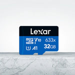 Lexar 633x 32GB高速手機記憶TF卡 行車記錄器記憶卡，32GB