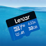 Lexar 633x 32GB高速手機記憶TF卡 行車記錄器記憶卡，32GB