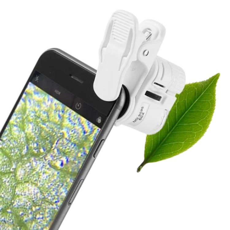9595W1 60倍放大鏡 手機高清顯微鏡 附LED燈