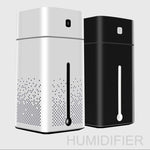 超聲波空氣加濕器USB精油香薰擴香器LED夜燈噴霧淨化器，1000ml