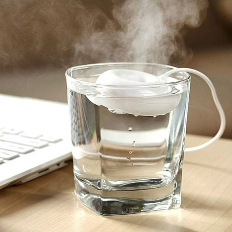甜甜圈形迷你USB空氣加濕器香薰擴香器淨化器，甜甜圈形藍色，甜甜圈形粉色，甜甜圈形白色