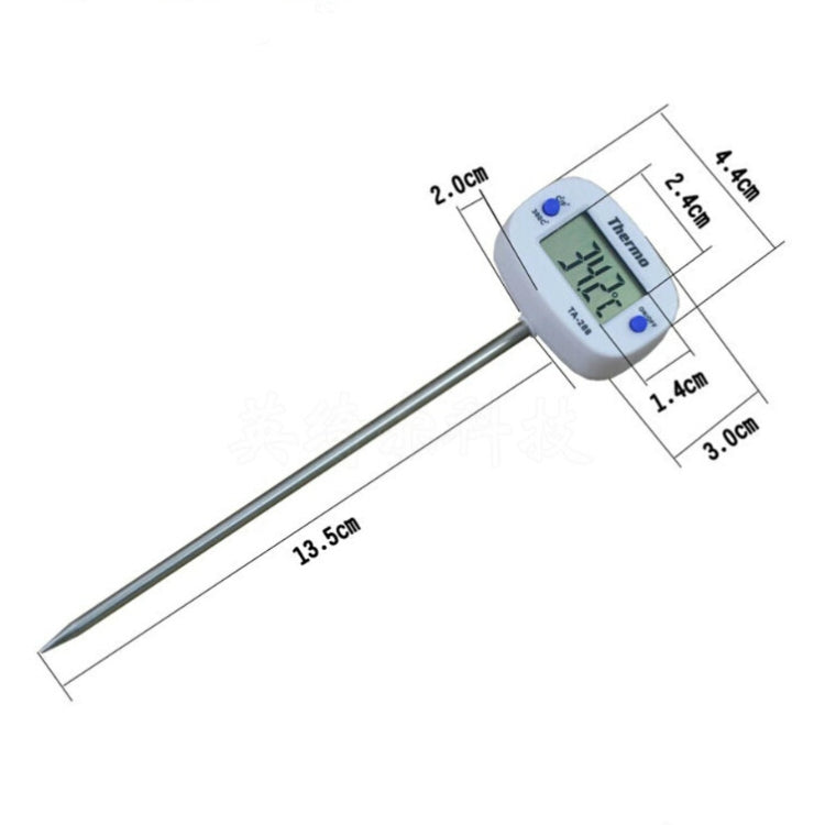 Electronic Probe Type Kitchen Food Digital Thermometer, Food Digital