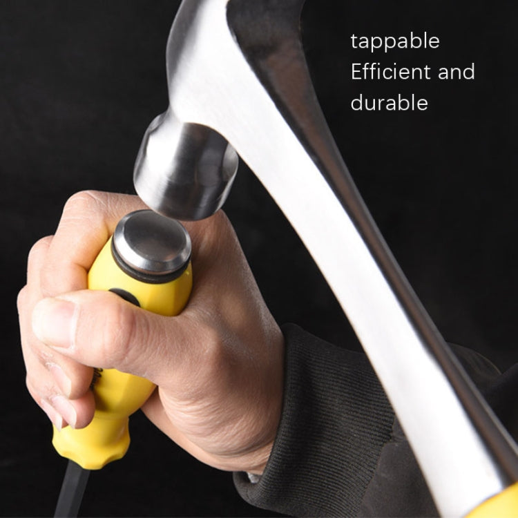 鉻釩鋼衝擊螺絲刀，6.3x200毫米4英寸十字，6.3x225毫米5英寸十字，6.3x250毫米6英寸十字，8x300毫米8英寸十字，8x350毫米10英寸十字，8x400毫米12英寸十字