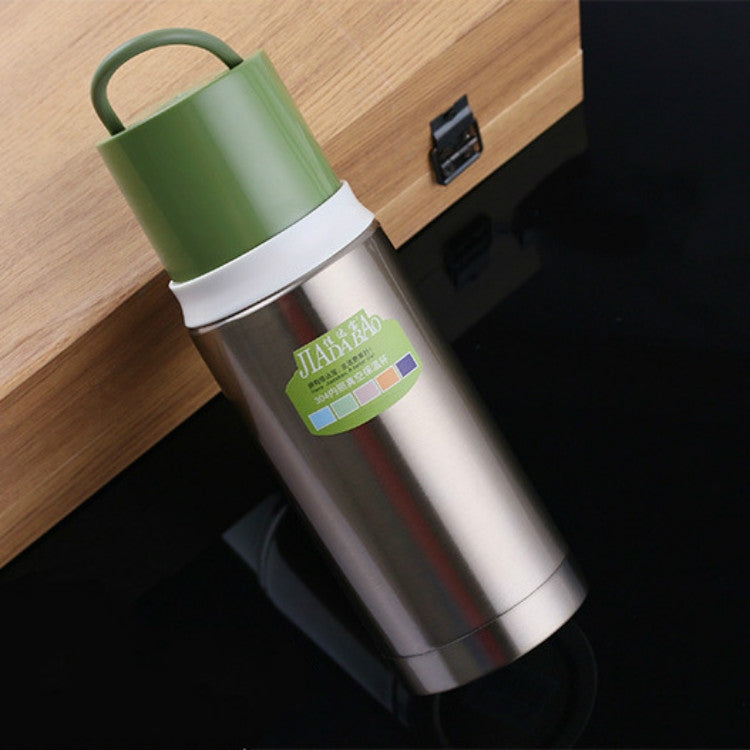便攜式汽車學生兒童商務茶保溫冷不銹鋼真空瓶，300-400ml