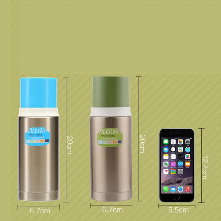 便攜式汽車學生兒童商務茶保溫冷不銹鋼真空瓶，300-400ml