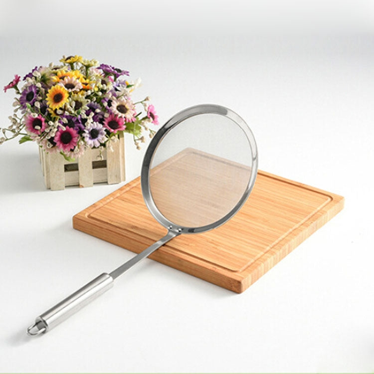 不銹鋼果汁豆漿油盒火鍋麵渣過濾漏油器，10cm，12cm，16cm
