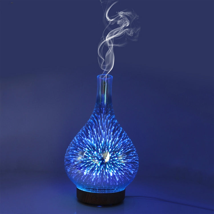 STB-XB10 3D煙火7色LED夜燈空氣加濕器香薰精油擴香器噴霧製造器，美國插頭，歐盟插頭，英國插頭，澳洲插頭