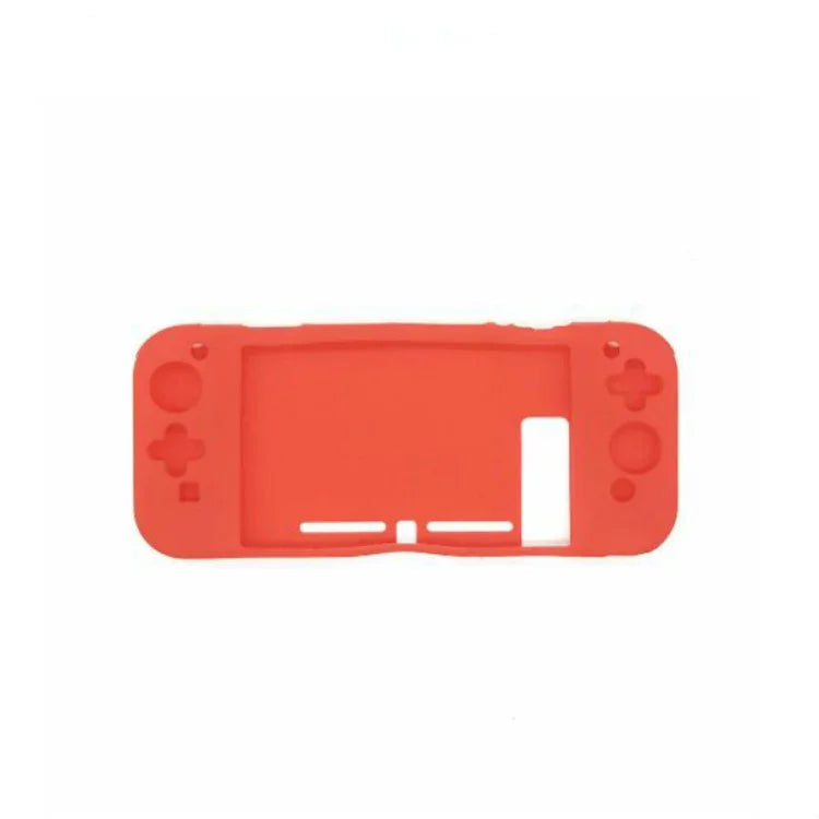 Switch 遊戲主機專用矽膠保護套 全包覆橡膠保護殼（白色）