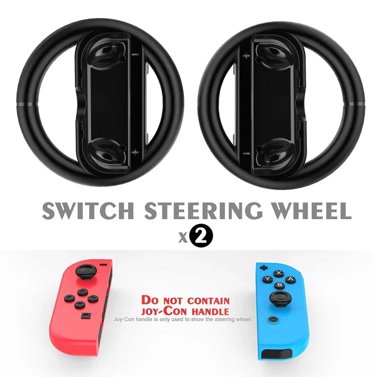 MIMD 小型方向盤遊戲手柄方向盤支架，適用 Switch MIMD II