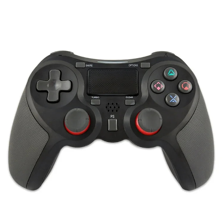 橡膠材質無線遊戲控制器藍牙手把，適用於 PS4 主機