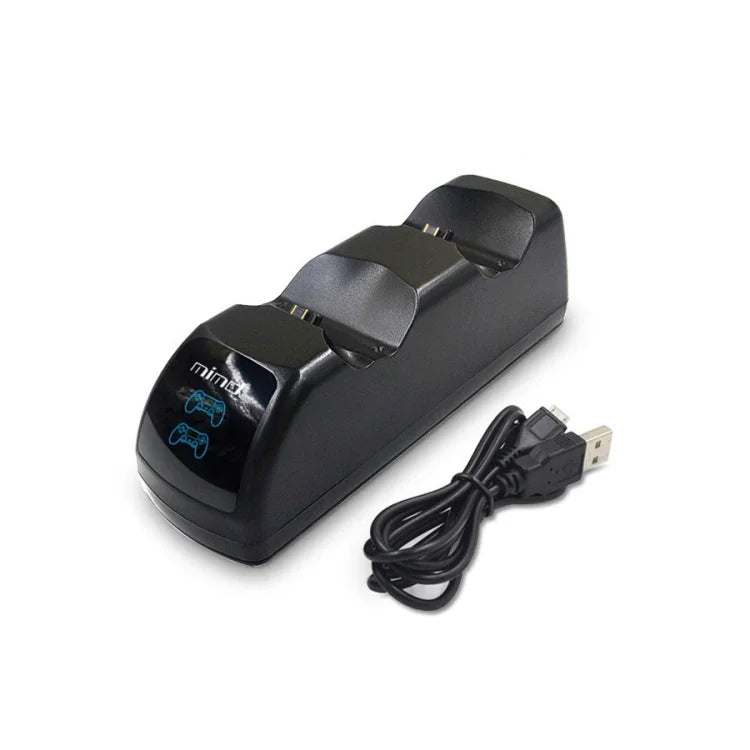 USB 雙充電座帶 LED 指示燈，適用於 PS4 無線控制器，SND-401