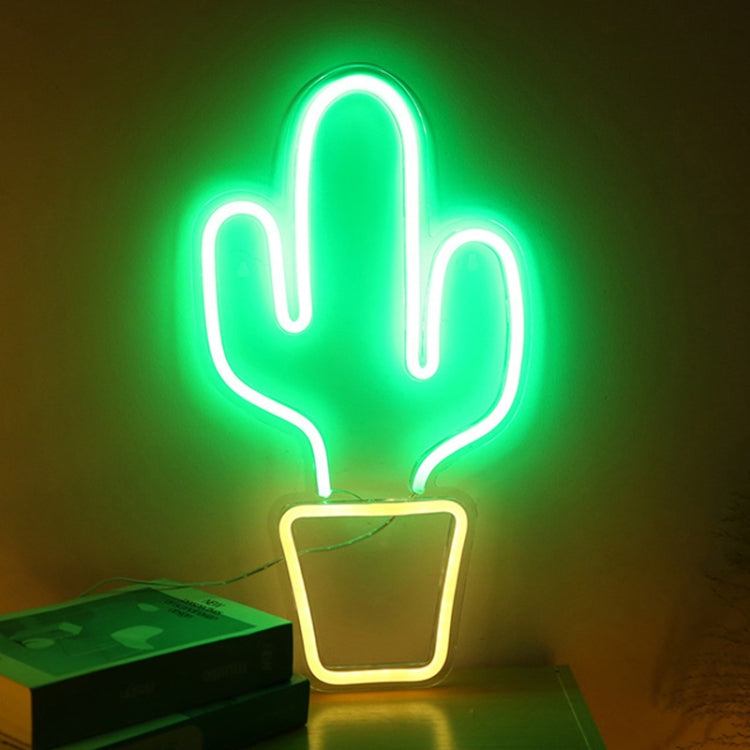 LED 壓克力透明背板霓虹燈 節日裝飾燈，仙人掌、愛心、冰棒、香蕉