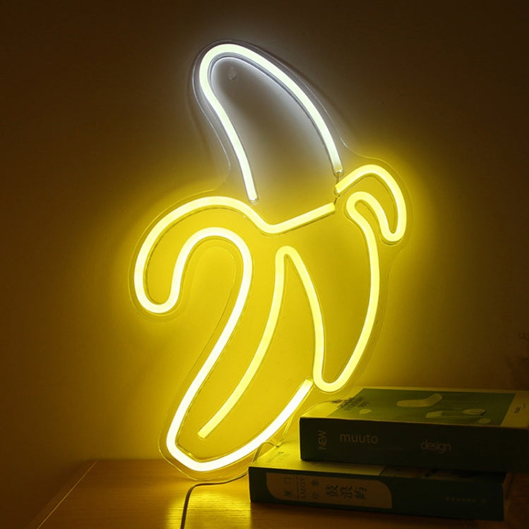 LED 壓克力透明背板霓虹燈 節日裝飾燈，仙人掌、愛心、冰棒、香蕉
