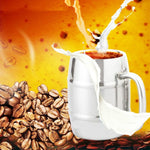 不鏽鋼啤酒杯戶外露營西式茶咖啡杯保溫便攜水杯帶手柄，戶外啤酒杯