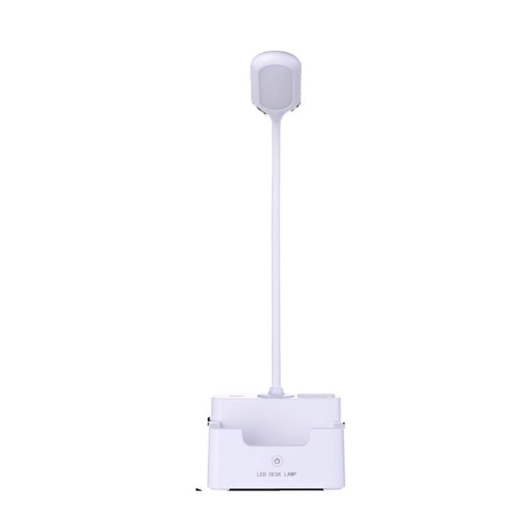 學生 USB 充電臥室觸控 LED 護眼多功能創意桌燈，帶風扇，不帶風扇
