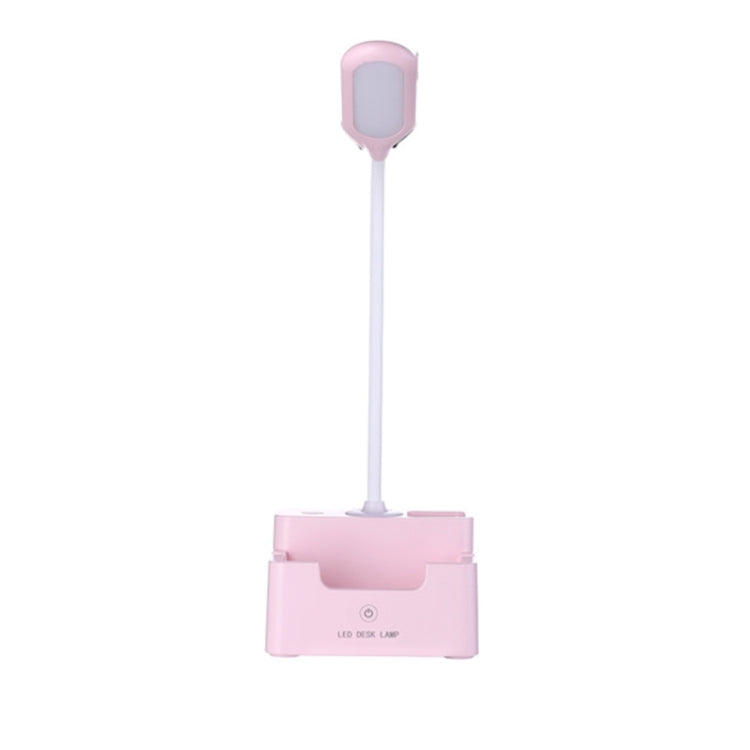 學生 USB 充電臥室觸控 LED 護眼多功能創意桌燈，帶風扇，不帶風扇