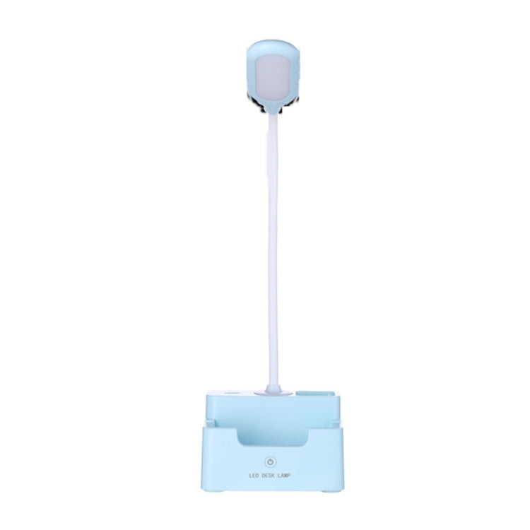 學生 USB 充電臥室觸控 LED 護眼多功能創意桌燈，帶風扇，不帶風扇