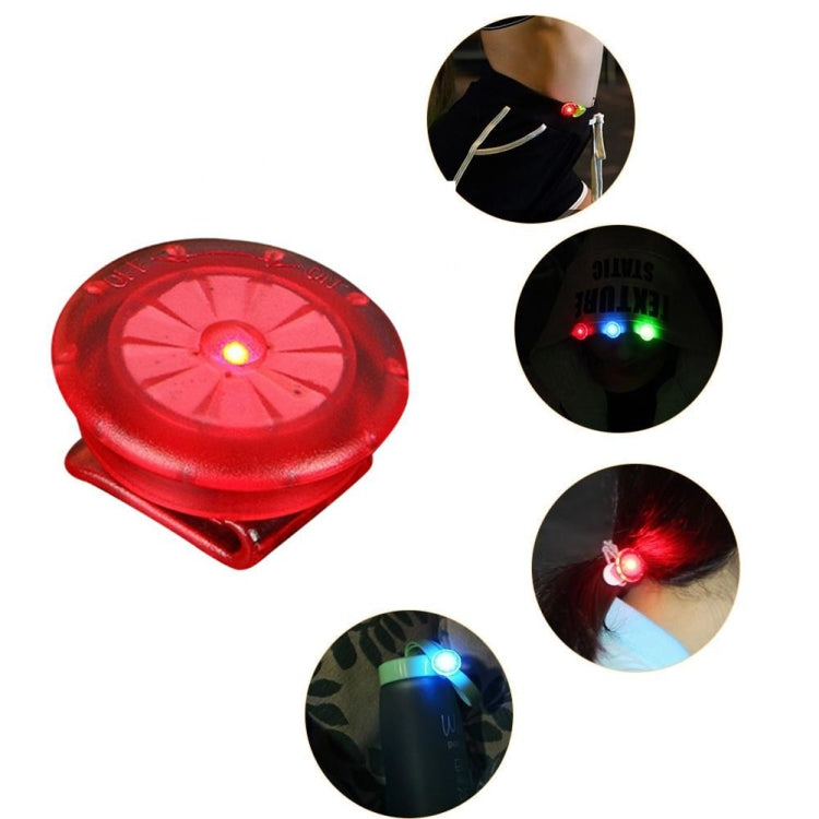 鞋夾燈 LED 迷你夾燈戶外夜跑警示燈，10 個裝