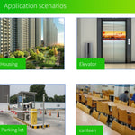 10片 IC 門禁卡 入口控制 M1 兼容 Fudan RFID 13.56MHz 鑰匙扣標籤，灰色、紫色、紅色、黃色、藍色、綠色、黑色、橙色
