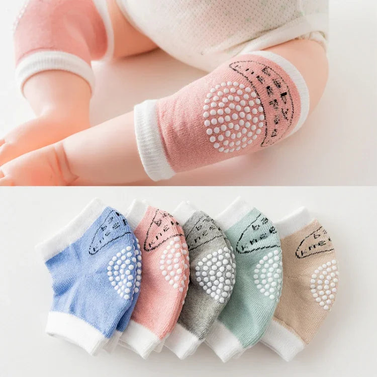 Babys Non-slip Kneecap Cotton Knee Pad Baby Crawling Knee Pads