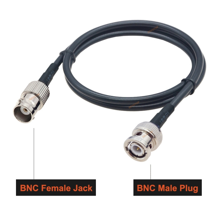 BNC 母頭轉 BNC 公頭 RG58 同軸轉接線，BNC 母頭轉 BNC 公頭 0.5m，BNC 母頭轉 BNC 公頭 1m，BNC 母頭轉 BNC 公頭 1.5m，BNC 母頭轉 BNC 公頭 3m，BNC 母頭轉 BNC 公頭 5m，BNC 母頭轉 BNC 公頭 10m