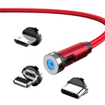 CC56 防塵塞旋轉磁吸線，線長：2m，2m 安卓接頭，2m Micro USB，2m Type-C 接頭，2m 8Pin 接頭，2m 線+三接頭，2m + 8Pin + Type-C/USB-C + Micro USB，2m 線