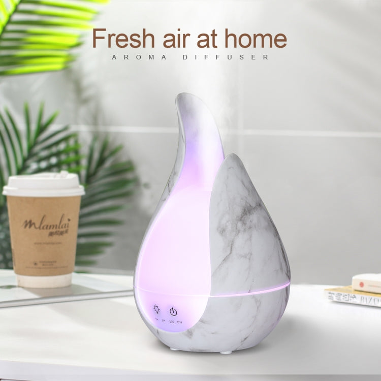 200毫升超聲波空氣加濕器香薰精油擴散器7色LED夜燈冷霧製造器，英國插頭，歐洲插頭