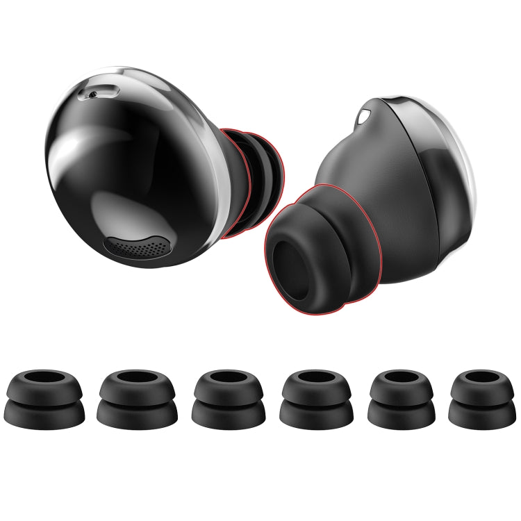 適用於 Samsung Galaxy Buds Pro AhaStyle PT168 矽膠耳機耳罩，S、M、L、S+M+L