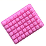 星形英文字母矽膠巧克力模具 DIY 冰塊手工皂模，星形英文字母