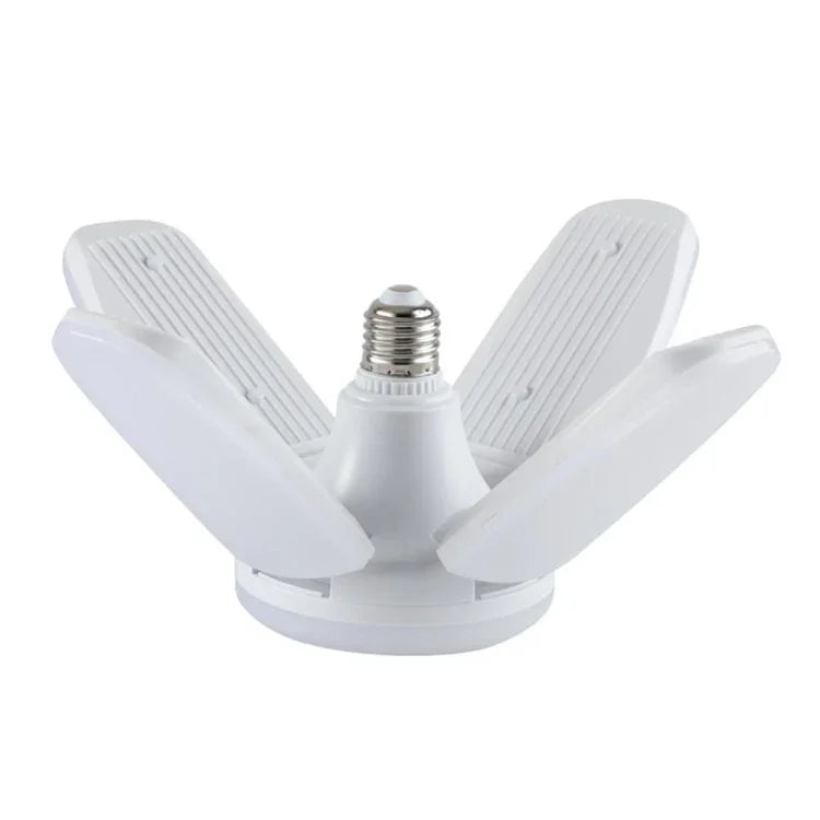 60W 5葉片 235 LED SMD 2835 可折疊家用燈泡，AC 120-265V，E27 冷白光，B22 冷白光