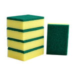 10個魔術海綿擦清潔廚房清潔擦碗布廚房清潔工具，10x8x3cm，腰形，10x8x3cm，方形