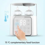N20 2 In 1 Double Bottle Warmer Sterilization Machine, Plug Specifications:, EU Plug, US Plug