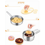 DIY 甜甜圈模具 翻糖蛋糕塑膠廚房零食工具，DIY 甜甜圈模具