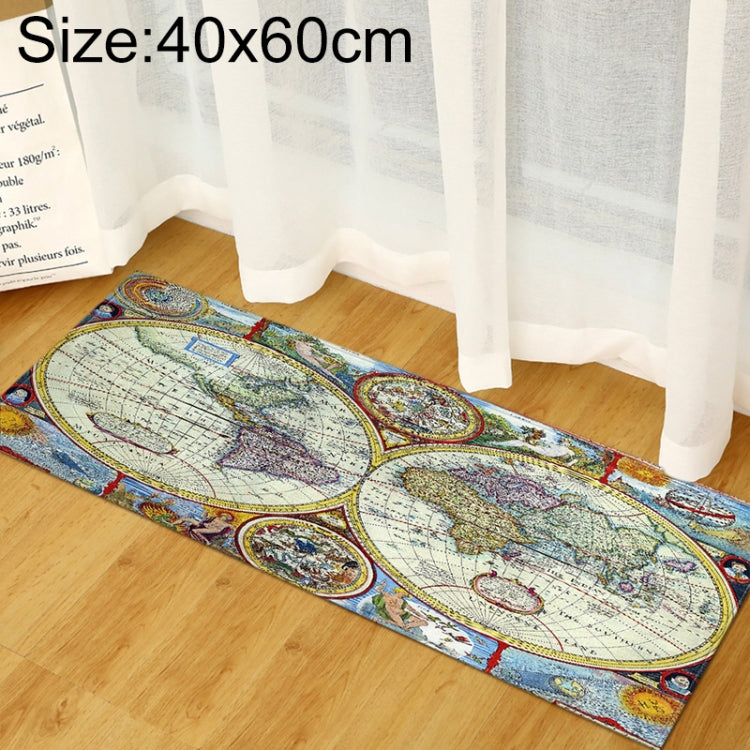 世界地圖地毯臥室兒童嬰兒爬行墊記憶泡棉區域地毯，40x60cm，40x120cm，60x90cm，60x180cm