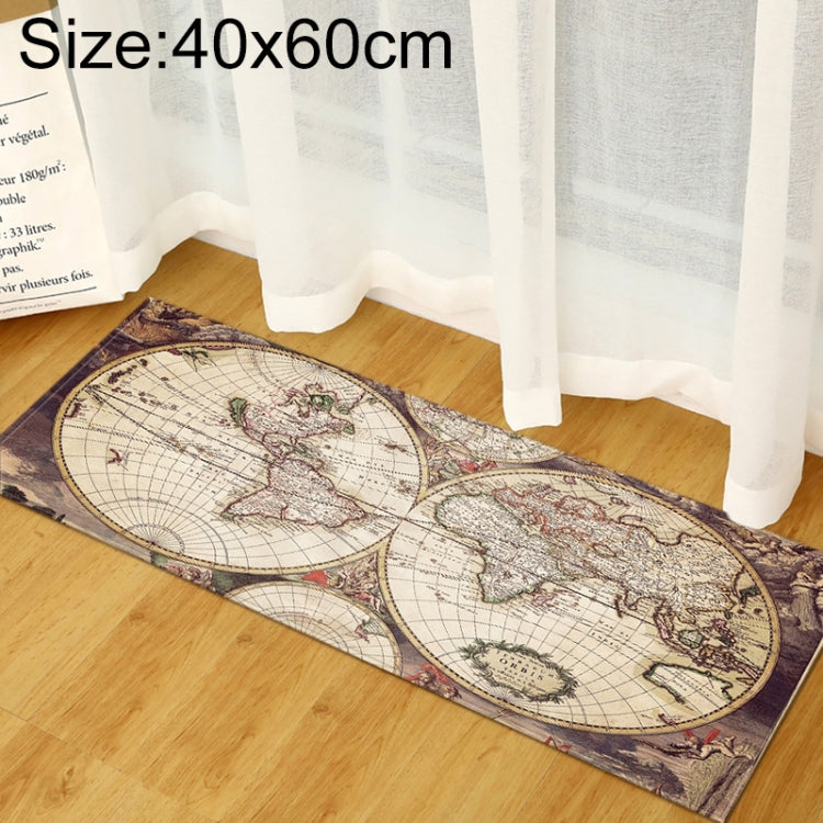 世界地圖地毯臥室兒童嬰兒爬行墊記憶泡棉區域地毯，40x60cm，40x120cm，60x90cm，60x180cm