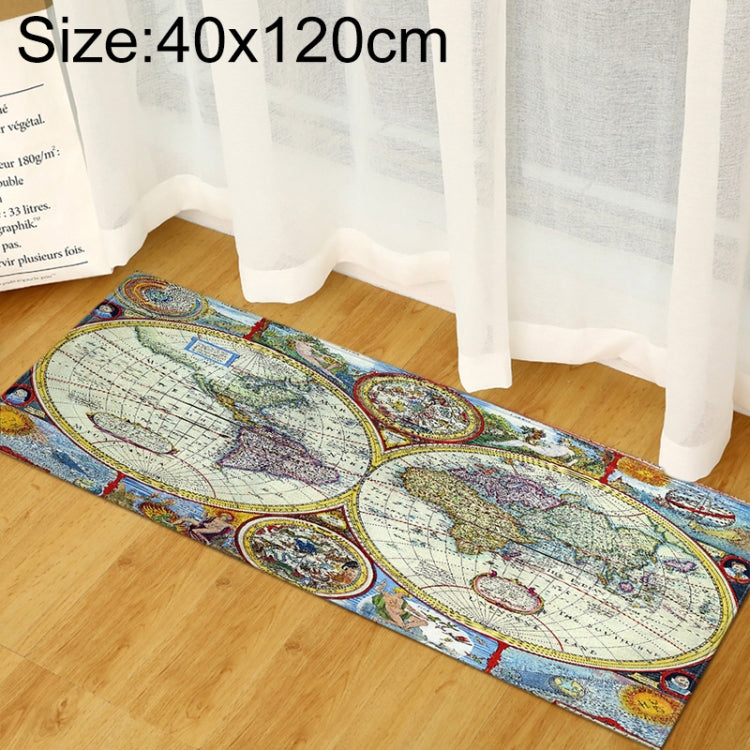 世界地圖地毯臥室兒童嬰兒爬行墊記憶泡棉區域地毯，40x60cm，40x120cm，60x90cm，60x180cm