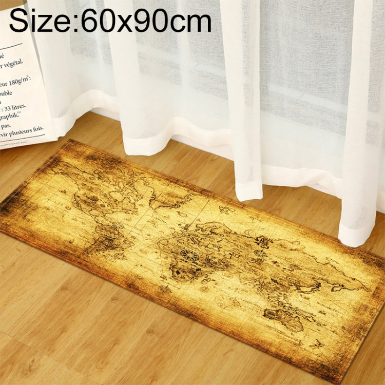 世界地圖地毯臥室兒童嬰兒爬行墊記憶泡棉區域地毯，40x60cm，40x120cm，60x90cm，60x180cm