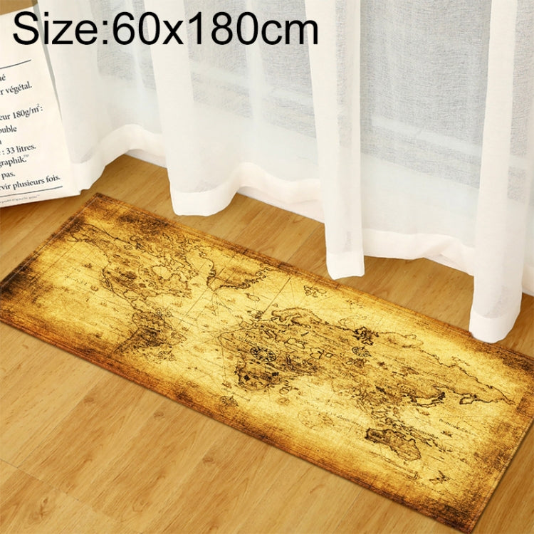 世界地圖地毯臥室兒童嬰兒爬行墊記憶泡棉區域地毯，40x60cm，40x120cm，60x90cm，60x180cm