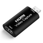 HDMI 視頻擷取卡直播錄影盒視頻擷取轉接盒，USB 2.0