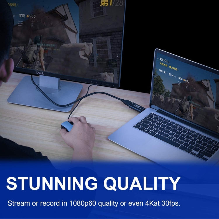 HDMI 視頻擷取卡直播錄影盒視頻擷取轉接盒，USB 2.0